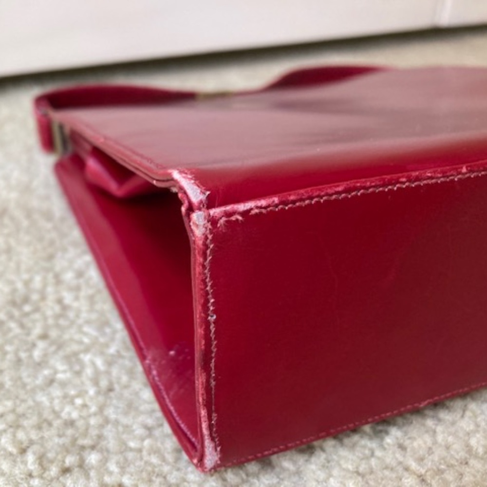 1950's Mam'selle Original New York Leather Purse - Picture 6 of 14